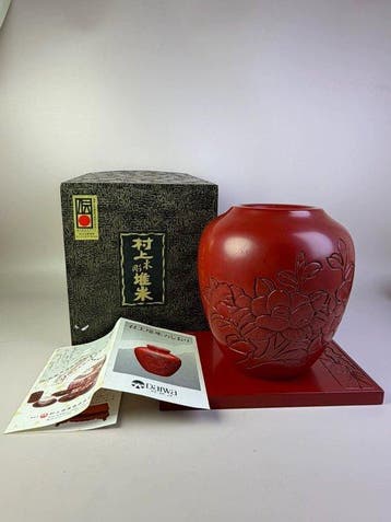 Pot - Houtlak - Murakami Shusai