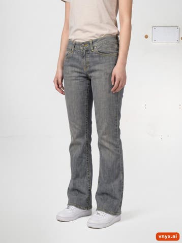 Calvin Klein Jeans Dames maat W27 / L32 Grijs Vintage, Ophalen of Verzenden, Nieuw