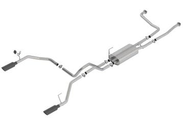 Borla 16-19 Nissan Titan 5.6L V8 2WD/4WD S-Type Catback, Ophalen of Verzenden, Nieuw