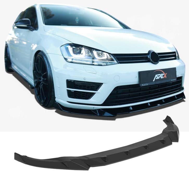 APEX - Frontsplitter passend voor Volkswagen Golf Mk7 R & R-, Auto-onderdelen, Carrosserie en Plaatwerk, Nieuw, Ophalen of Verzenden