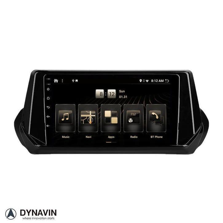 apple carplay navigatie peugeot 208/2008 android carkit usb, Auto diversen, Autoradio's, Nieuw, Ophalen of Verzenden