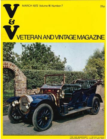 1972 VETERAN AND VINTAGE MAGAZINE 7 ENGELS, Nieuw, Author