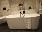 Showmodel vrijstaand bad back to wall mat wit- 180x80 - 0025, Ophalen, Nieuw, Bad