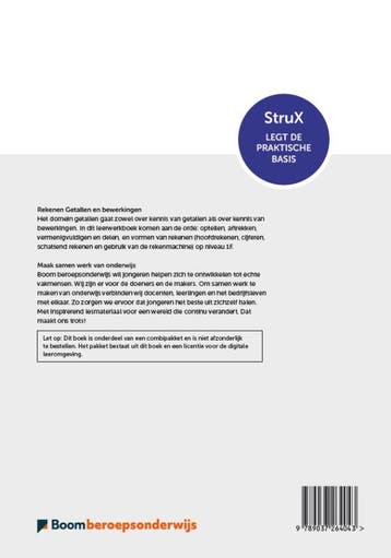 Rekenen Getallen en bewerkingen | combipakket / StruX, Verzenden, Zo goed als nieuw