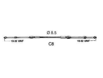 C8 motorbedieningskabel, Ophalen of Verzenden, Nieuw, Zeilboot of Motorboot