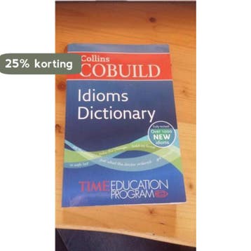 Idioms Dictionary - Time Education Program - Collins Cobuild, Verzenden, Zo goed als nieuw, Collins Cobuild