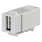 Rutenbeck Keystone USB-A 2.0 wit, Ophalen of Verzenden, Nieuw