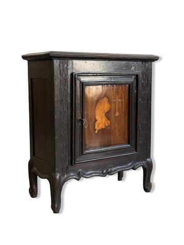 Kabinet - Hout - Intarsio van Christus - 80 cm