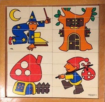 Educo Puzzel Fantasie (4 puzzeltjes), Verzenden, Nieuw