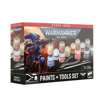 Warhammer 40,000 Paint + Tools Set, Ophalen of Verzenden, Nieuw