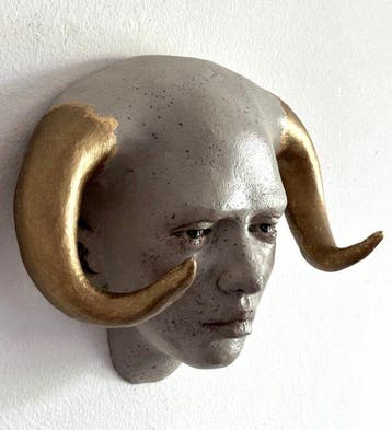 Aga Koncka - Untitled - Wall Ceramic Sculpture, Antiek en Kunst