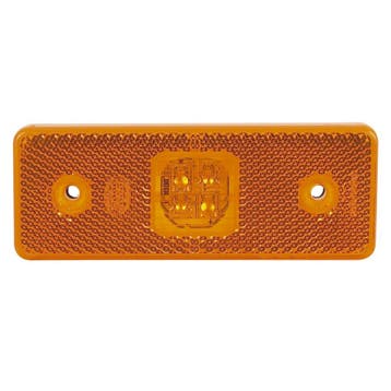 LED Zijmarkering Oranje 24V, Auto-onderdelen, Verlichting, Ophalen of Verzenden, Nieuw