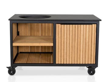 Fraaii Buitenkeuken Bamboo Natural Rhombus Storage, Verzenden, Nieuw