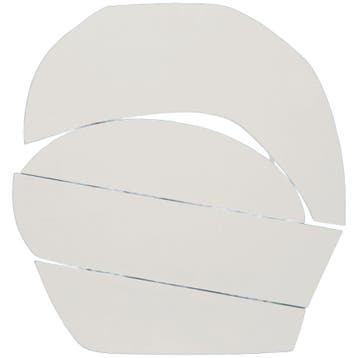 Urban Nature Culture Wanddecoratie Wood Block Off White -, Hout, Ophalen of Verzenden, Wit, Nieuw