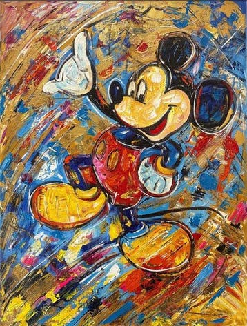 Nguyn Vit Lâm (1993) - The Mickey Legacy (10) 80 60 cm.