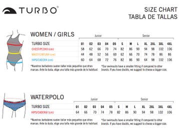 Special Made Turbo Waterpolo badpak WP Girl, Nieuw