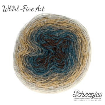 Scheepjes Whirl Fine Art - 654 cubism - Superfine Merino G, Ophalen of Verzenden, Nieuw
