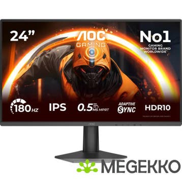 AOC Gaming 24G50F 27  Full HD 180Hz IPS Monitor, Computers en Software, Verzenden, Nieuw, AOC