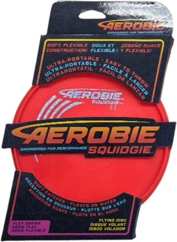Aerobie Squidgie Soft Disc - Rood | Spin Master -, Verzenden, Nieuw