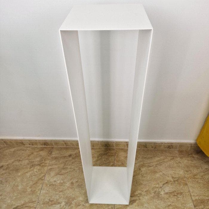JS Design - Wandtafel - White Peana - Staal, Antiek en Kunst, Kunst | Designobjecten