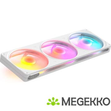 NZXT F360 RGB Fan (2026) - White, Computers en Software, Verzenden, Nieuw