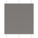 Plisse rolgordijn 120x150cm Antraciet | Retourdeal 39% ko..., 100 tot 150 cm, 100 tot 150 cm, Ophalen of Verzenden, Zo goed als nieuw