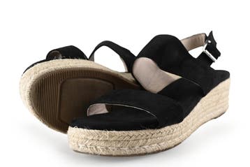 Dolcis Sandalen in maat 40 Zwart, Dolcis, Verzenden, Zwart, Sandalen of Muiltjes