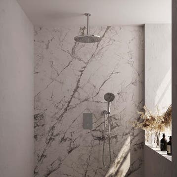 Inbouw Regendouche Set Brauer Chrome Edition Plafond Uitloop, Ophalen of Verzenden, Nieuw