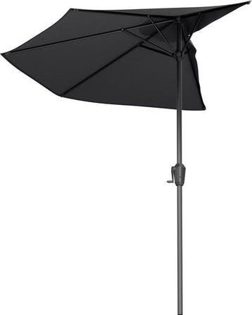 2dekans | LifeGoods Balkon Parasol - Tuin - 270x135 cm -, Ophalen of Verzenden, Zo goed als nieuw