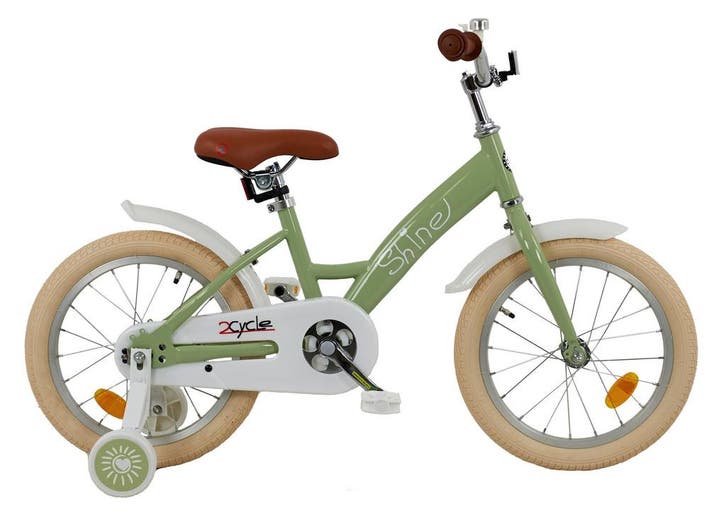 2Cycle Shine kinderfiets 16 inch (4 tot 6 jaar) voor meisjes, Fietsen en Brommers, Fietsen | Meisjes, 16 inch, Nieuw, Verzenden