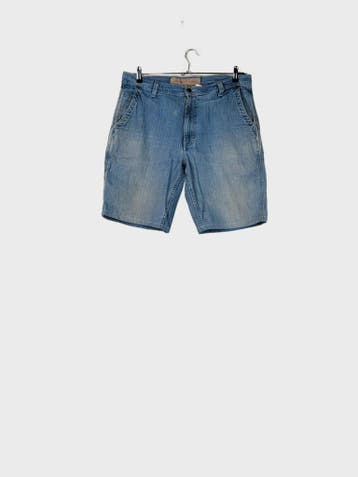 Eddie Bauer Korte broek Heren maat W35 / L32 Blauw, Maat 52/54 (L), Blauw, Ophalen of Verzenden, Zo goed als nieuw