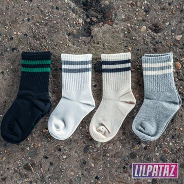 LilPataz kindersokken 4-pack cool Maat 2-4 jaar, Verzenden, Jongen of Meisje, Sokken, Nieuw