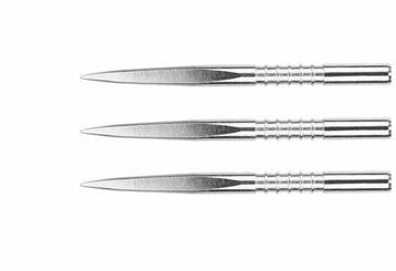 Target Darts Firepoint Edge Grip Dartpunten - Zilver 32 mm, Ophalen of Verzenden, Nieuw, Pijlen