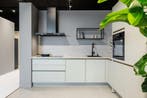 Showroomkeuken in een hoek opstelling, Ophalen, Hoekkeuken, Nieuw, Kunststof
