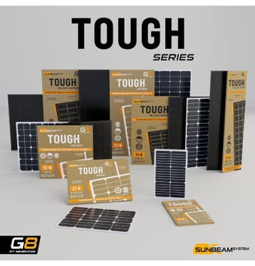 Tough G8 55 Watt Black Zonnepaneel, Ophalen of Verzenden, Nieuw