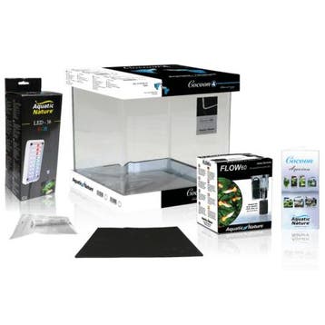 Aquarium COCOON LED 4 (15,5 L) 31x19x26H, Ophalen of Verzenden, Nieuw