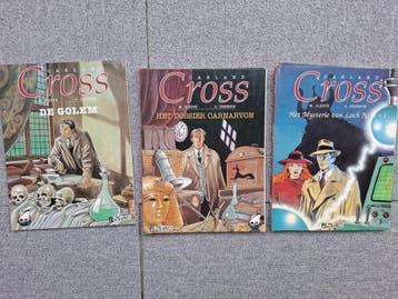 Carland Cross - Detective stripboeken, Complete serie of reeks, Verzenden, Gelezen