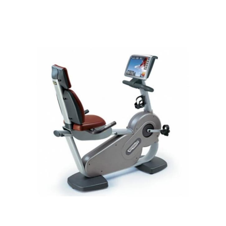 Technogym - Excite Recline Bike 700ip - Recumbent Bike, Sport en Fitness, Fitnessmaterialen, Zo goed als nieuw, Ophalen of Verzenden