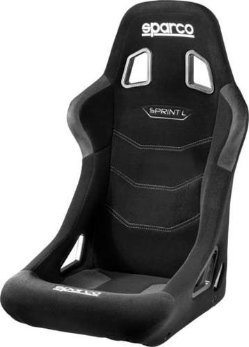 Sparco sprint+ L FIA Zwart, Verzenden