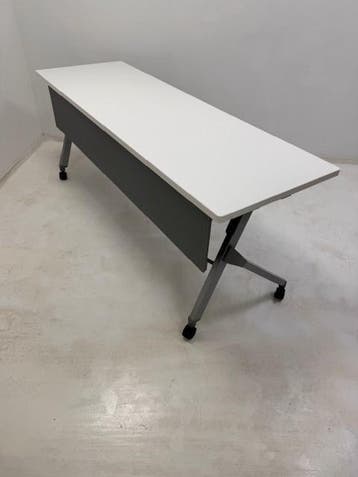 Okamura Flaptor Design Klaptafel wit, Vergader- of Presentatieruimte, Ophalen of Verzenden, Gebruikt, Tafel