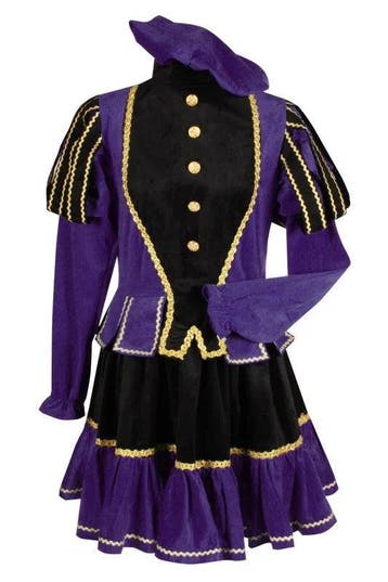 Dames Pietenpak Lucia Paars - XS, Verzenden, Nieuw