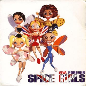 cd single card - Spice Girls - Viva Forever, Verzenden, Zo goed als nieuw, Pop