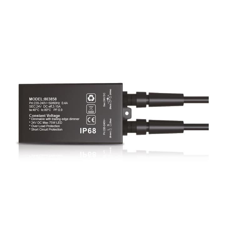 LED Driver | 75W | IP68 | 24V | Waterbestendig, Hobby en Vrije tijd, Elektronica-componenten, Nieuw, Ophalen of Verzenden