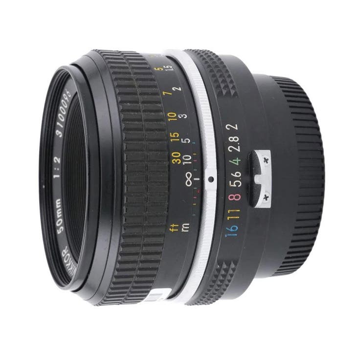 Nikon 50mm f/2.0 Nikkor Pre Ai objectief - Tweedehands, Audio, Tv en Foto, Fotografie | Lenzen en Objectieven, Standaardlens, Gebruikt