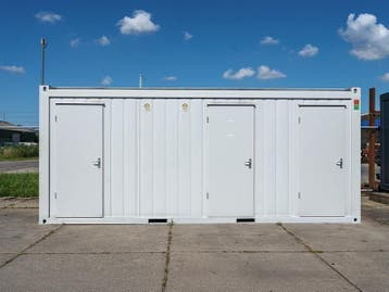 Sanitaire unit huren? Snel inzetbaar, Ophalen
