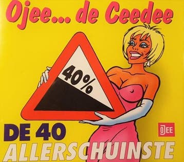 Ojee, De Ceedee - De 40 Allerschuinste (2CD), Verzenden, Nieuw in verpakking