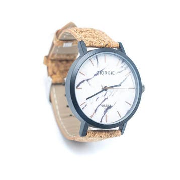 Kurk horloge - Giorgie, Sieraden, Tassen en Uiterlijk, Horloges | Heren, Ophalen of Verzenden, Nieuw