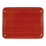 Dienblad | Melamine | Rood | Stapelbaar | 430x330mm ROLTEX, Verzenden, Nieuw in verpakking