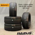 245/35/20 95V NAO Continental winterbanden 7,2/6,9mm 4X, Band(en), Personenwagen, 20 inch, Gebruikt