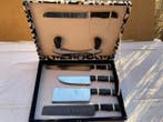 INOX - Keukenmes - Kitchen knife set - Staal - Italië, Antiek en Kunst